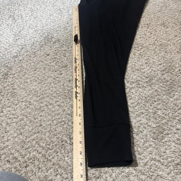 Gaiam Jogger Pants Womens Small Black High Rise Lounge Yoga Athletic Pockets - Picture 7 of 8